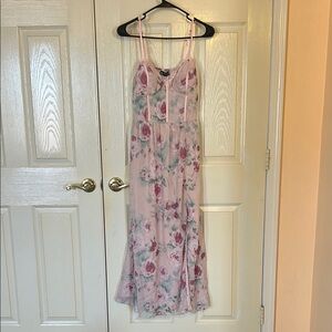 Crystal Doll Pink Floral Dress